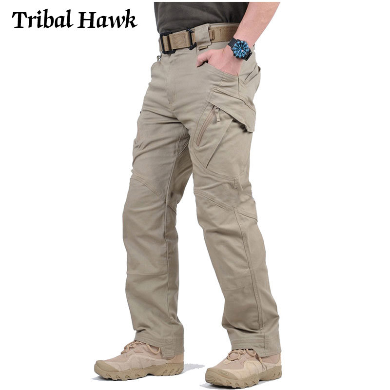 Outdoor Hunting Overalls - Męskie spodnie IX9 taktyczne piesze wycieczki