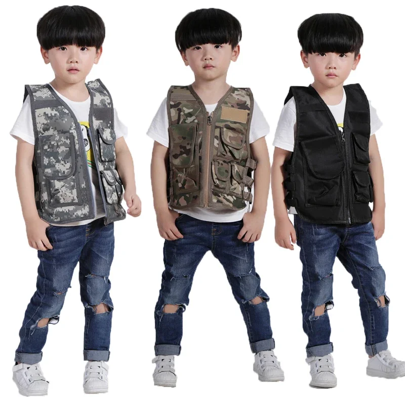 Hunting Outdoor Boys - Kamizelka CS dla dzieci na zewnątrz