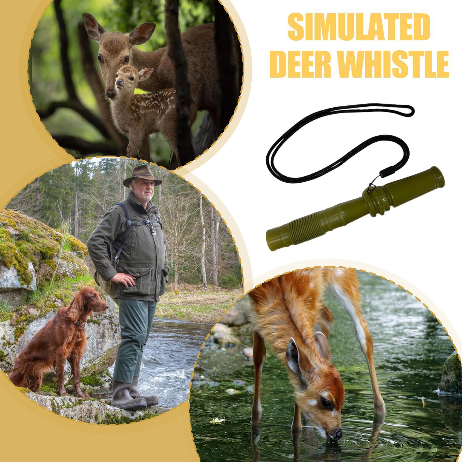 Hunting And Outdoor Supplies - Realistyczne, regulowane, trwałe imitatory grzechotliwych rogów
