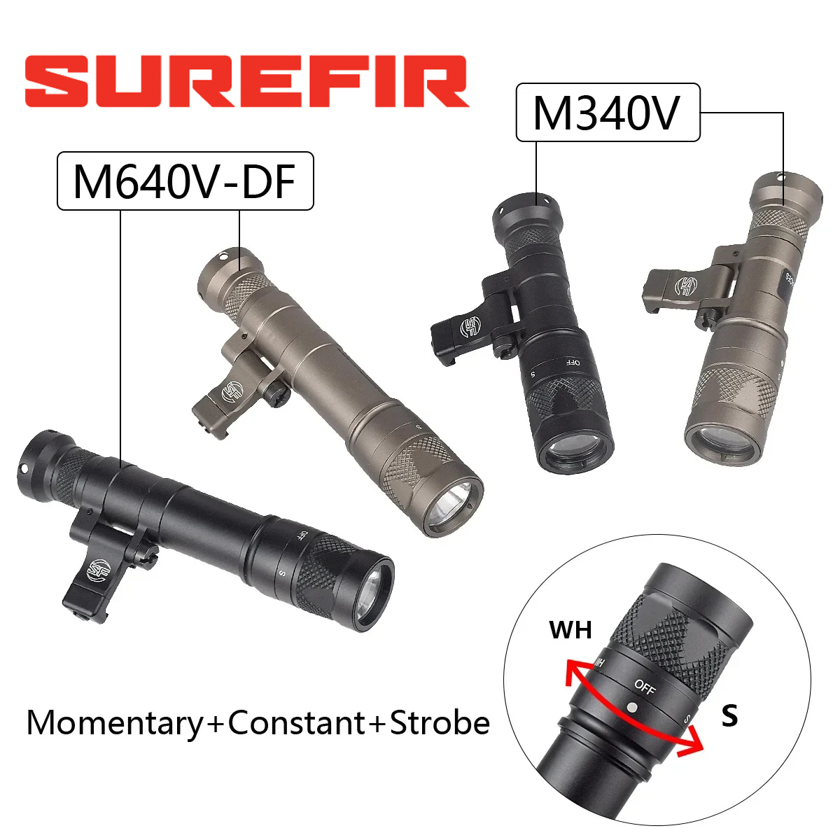 Hunting Outdoor Store - Latarka Surefir M600 M340 DF M640
