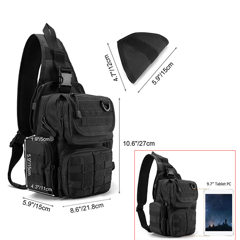 Taktyczna torba na klatkę pier – Outdoor Hunting Backpack recenzja i cena
