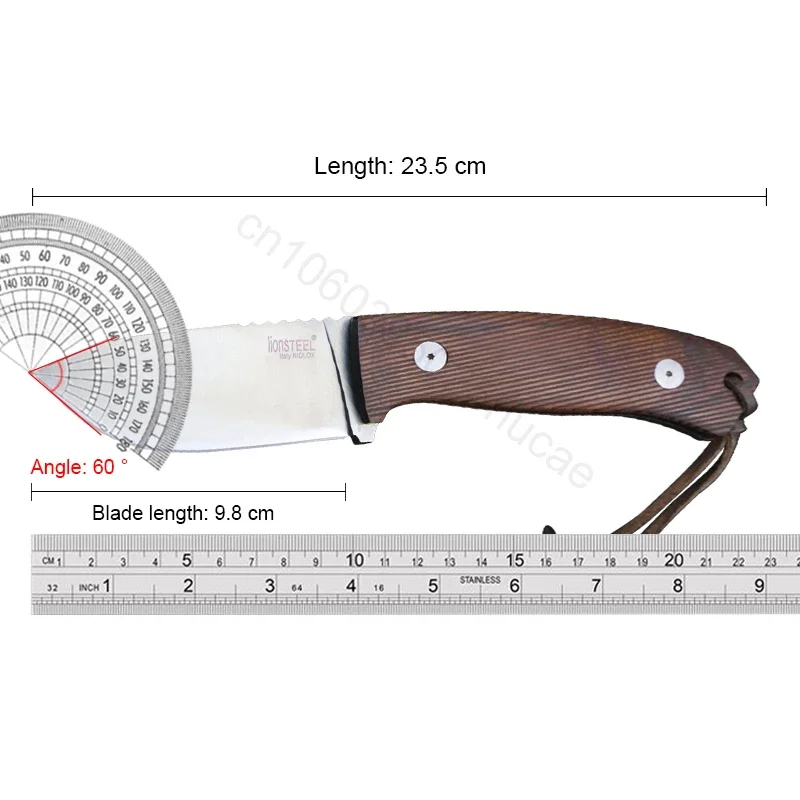 Włoski nóż survivalowy ze stop – Hunting And Outdoor Supplies recenzja i cena
