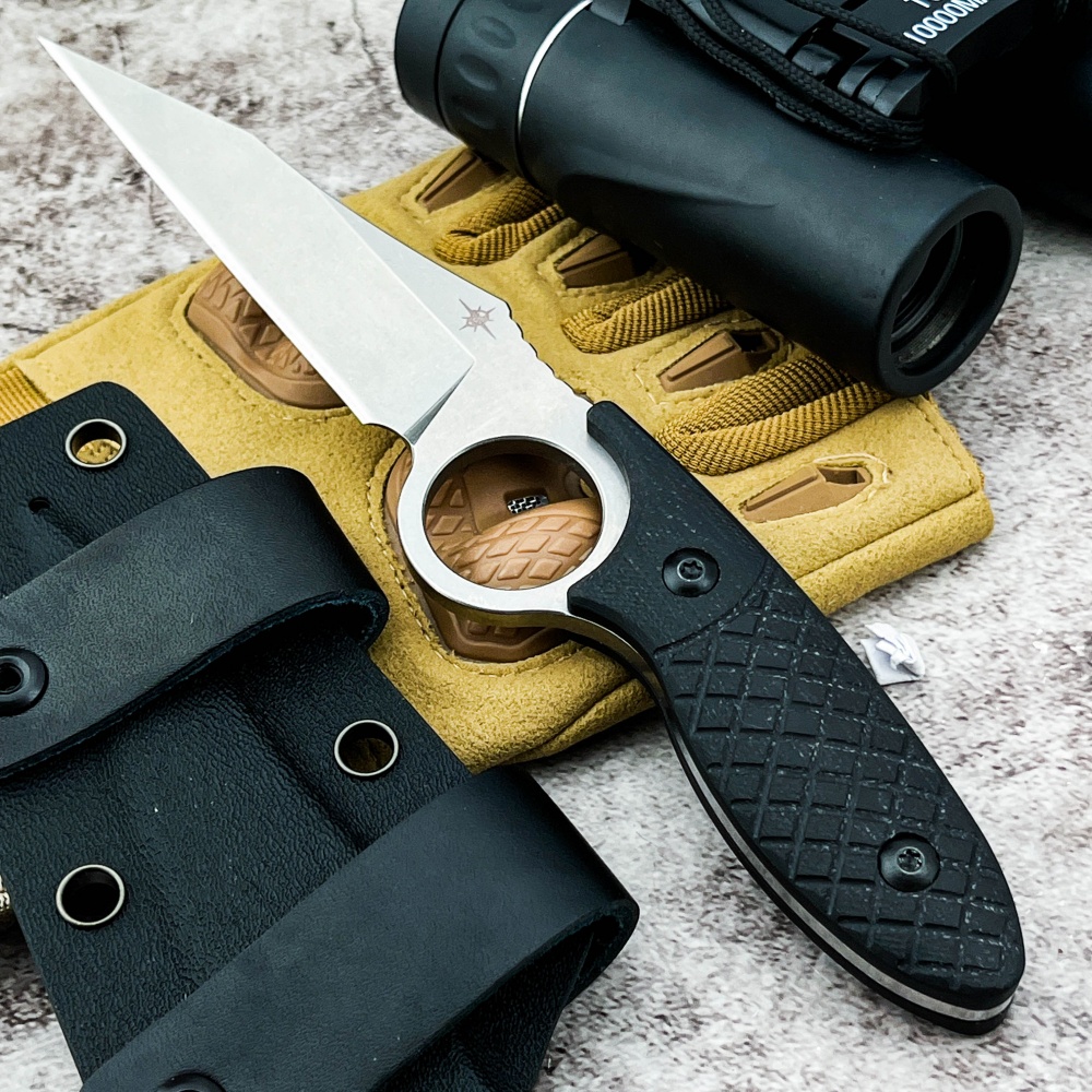 Nóż ze stałym ostrzem, stal 8C – Hunting Camp Outdoor Kitchen recenzja i cena
