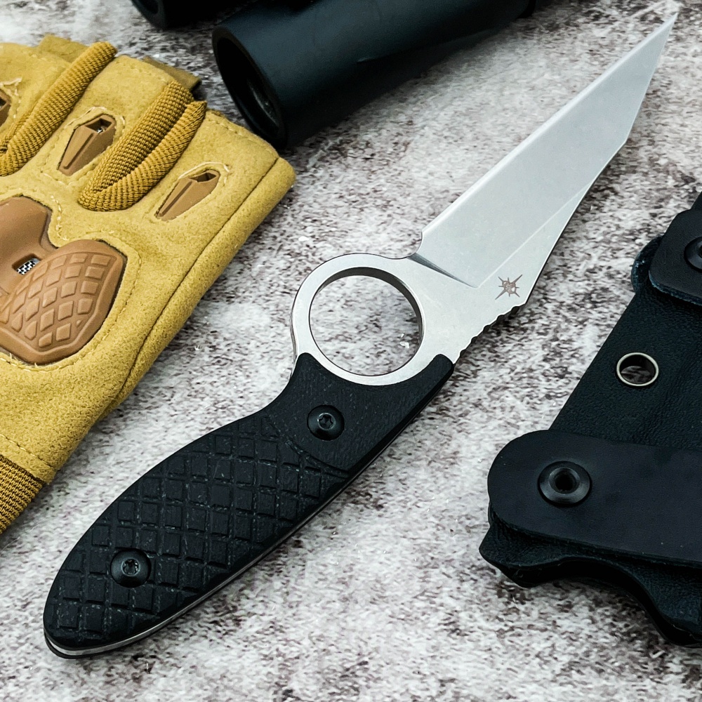 Nóż ze stałym ostrzem, stal 8C – Hunting Camp Outdoor Kitchen recenzja i cena