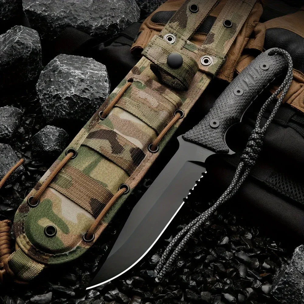 Nóż prosty CR (wersja high-end – Hunting Camp Outdoor Kitchen recenzja i cena