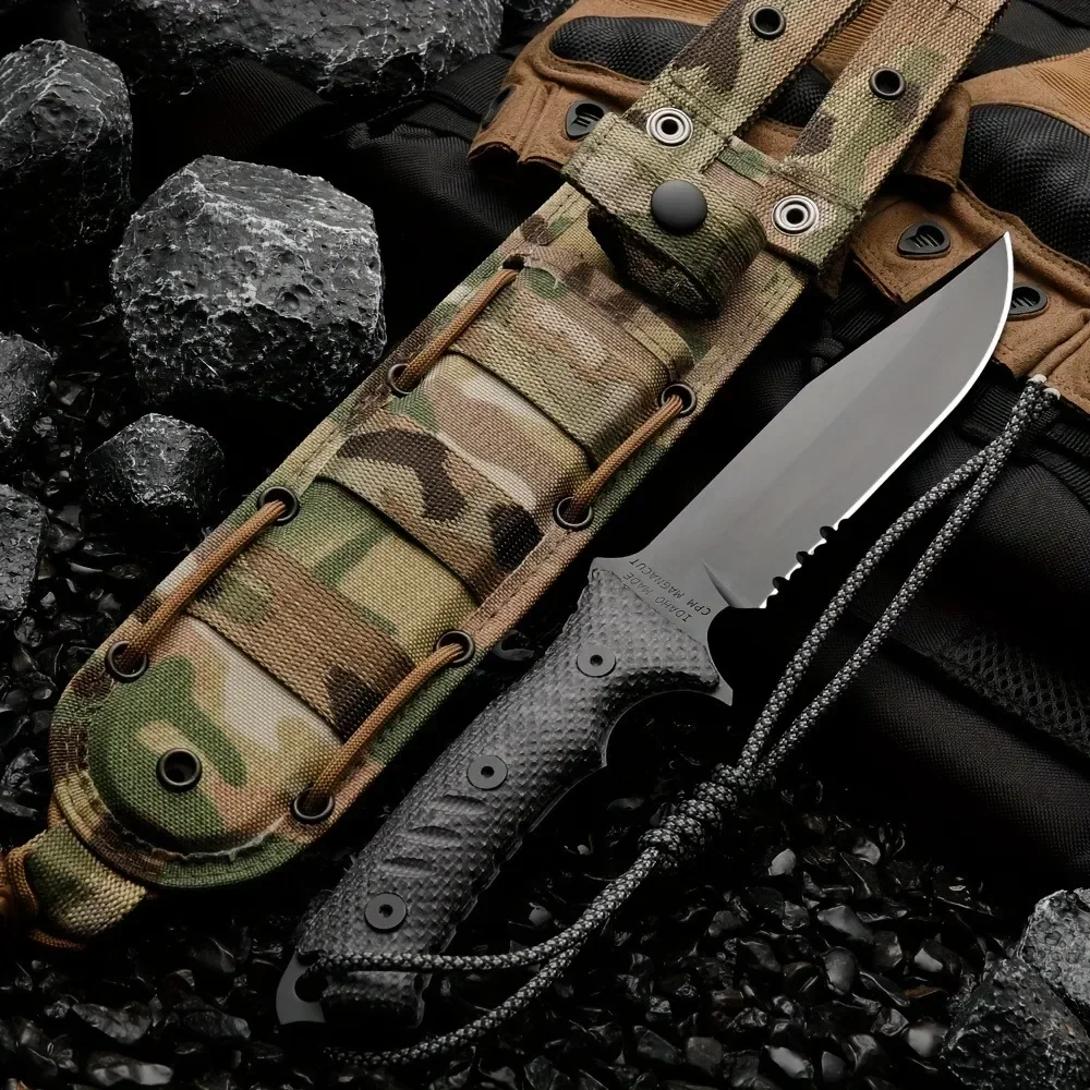 Nóż prosty CR (wersja high-end – Hunting Camp Outdoor Kitchen recenzja i cena